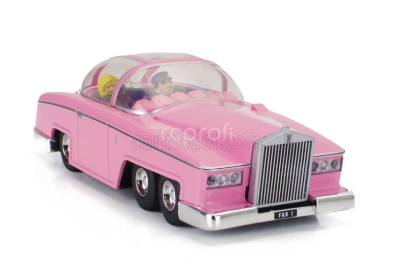 Corgi G.anderson Rolls Royce Thunderbirds - Lady Penelope's Fab 1 - Coffret Box 1:36 Pink