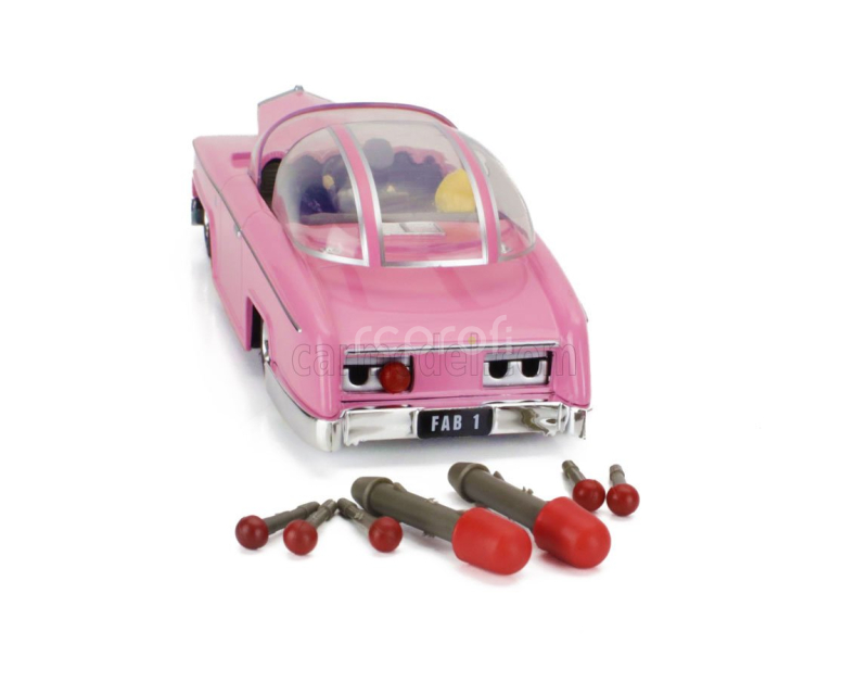 Corgi G.anderson Rolls Royce Thunderbirds - Lady Penelope's Fab 1 - Coffret Box 1:36 Pink