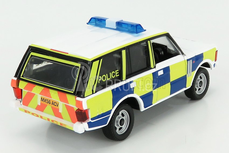 Corgi Land rover Range Rover Police 1971 1:36 Modrá Žlutá