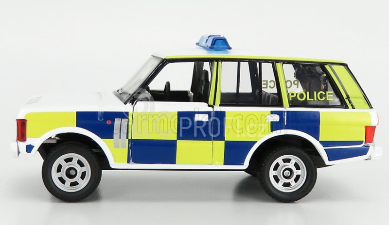 Corgi Land rover Range Rover Police 1971 1:36 Modrá Žlutá