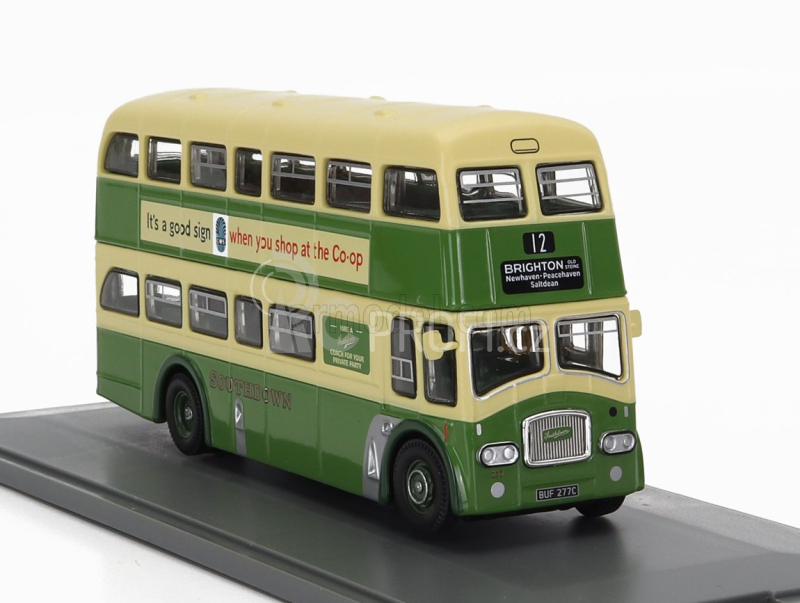 Corgi Leyland Pd3 Autobus Queen Mary 1970 1:76 Zelený Krém