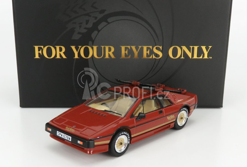 Corgi Lotus Esprit Turbo 1981 - 007 James Bond - Jen pro tvé oči 1:36, oranžová