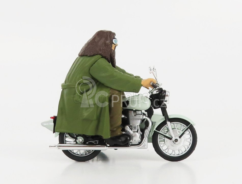 Corgi Motorcycle Hagrid's Sidecar Harry Potter - Movie 1:36 Velmi Světle Zelená