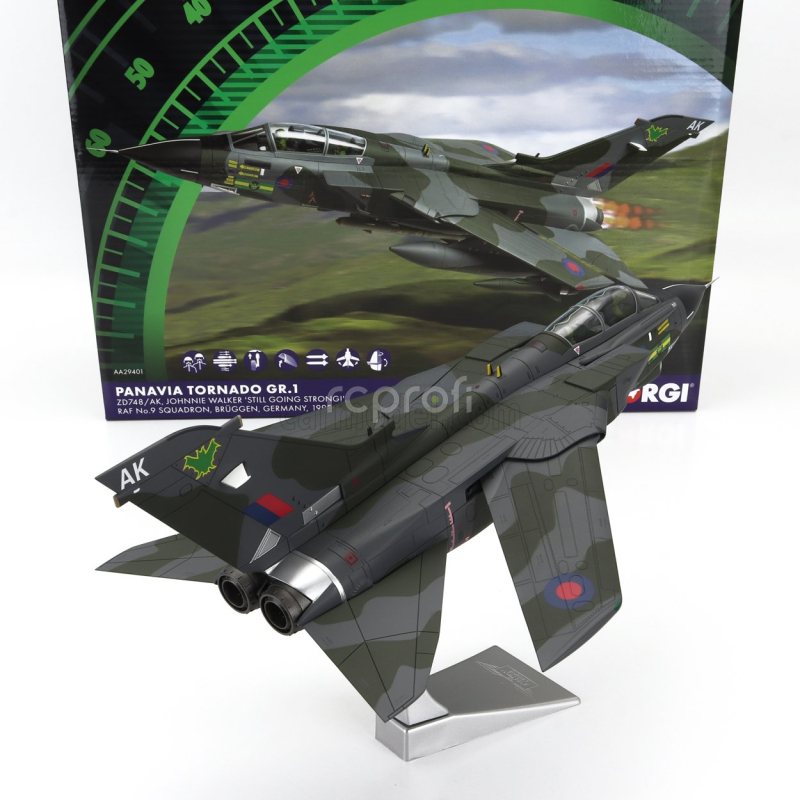 Corgi Panavia aircraft Gr.1 Tornado Military Airplane 1998 1:48 Vojenská Kamufláž