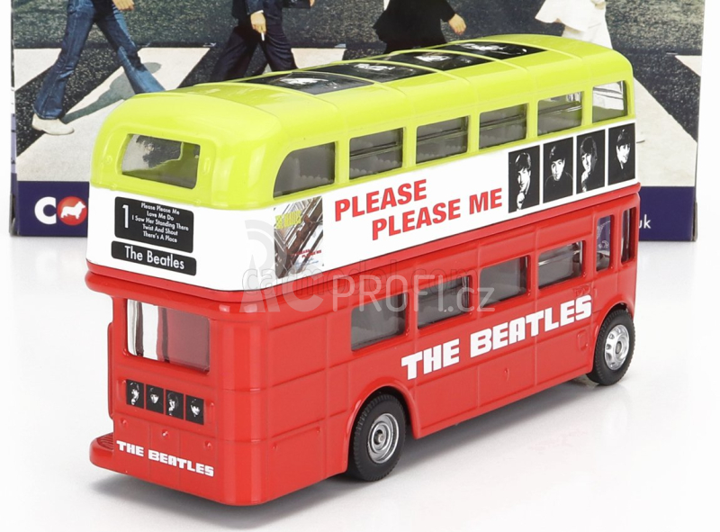 Corgi Routemaster Rml 2757 Autobus London 1956 - The Beatles 1:76, červená
