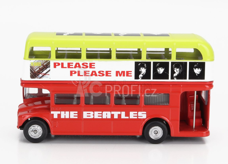 Corgi Routemaster Rml 2757 Autobus London 1956 - The Beatles 1:76, červená