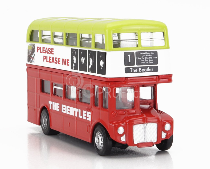 Corgi Routemaster Rml 2757 Autobus London 1956 - The Beatles 1:76, červená