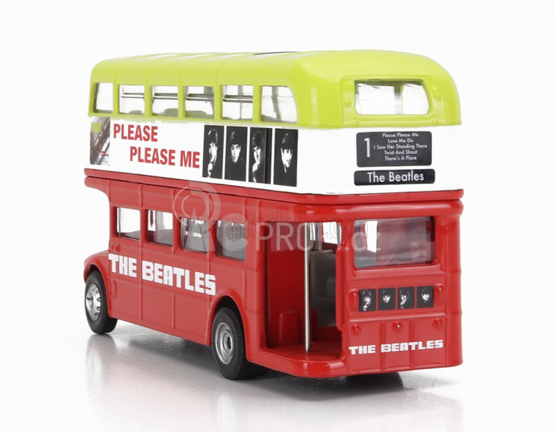 Corgi Routemaster Rml 2757 Autobus London 1956 - The Beatles 1:76, červená