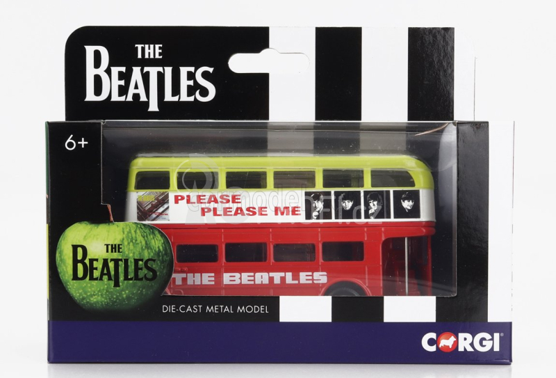 Corgi Routemaster Rml 2757 Autobus London 1956 - The Beatles 1:76, červená