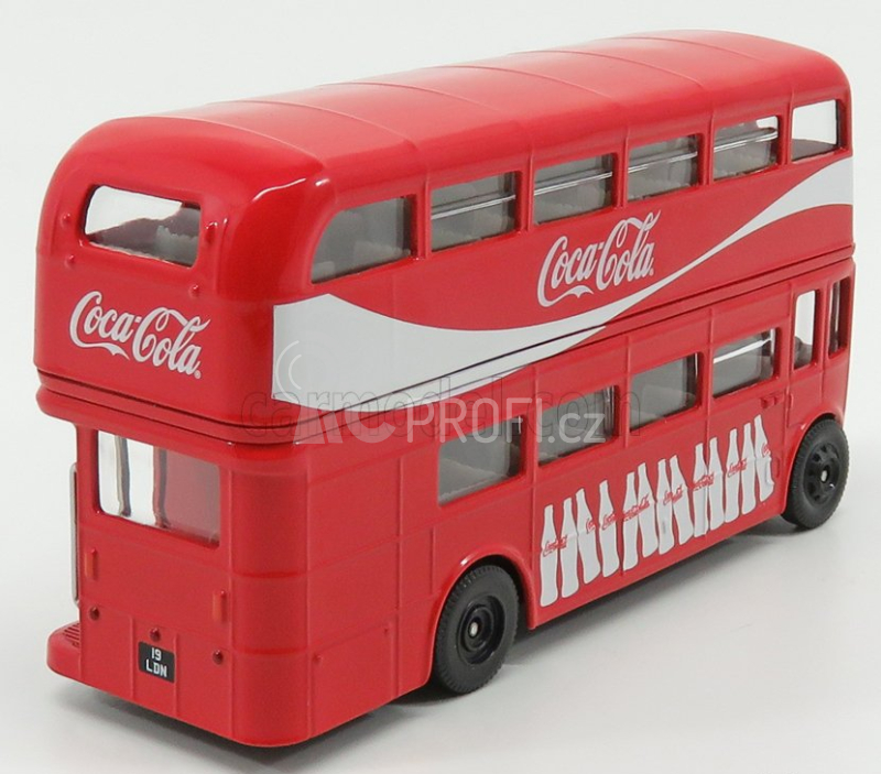 Corgi Routemaster Rml 2757 Autobus London Coca-cola 1956 1:64 Červená Bílá