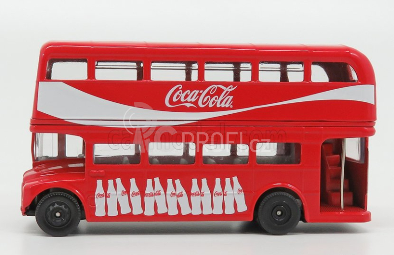Corgi Routemaster Rml 2757 Autobus London Coca-cola 1956 1:64 Červená Bílá