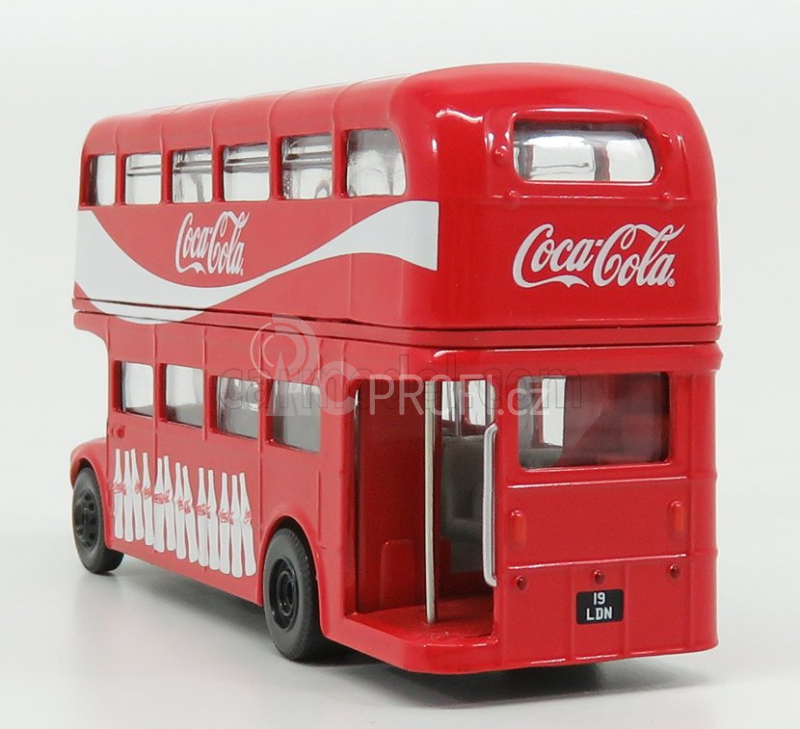 Corgi Routemaster Rml 2757 Autobus London Coca-cola 1956 1:64 Červená Bílá
