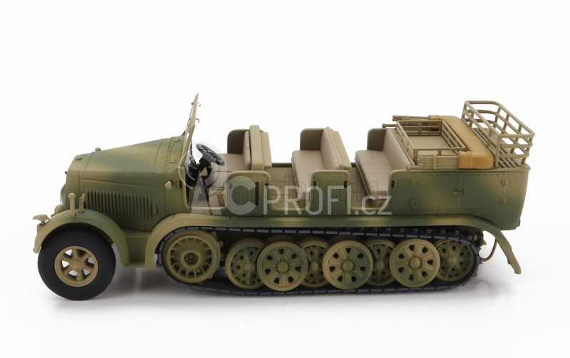 Corgi Tank Half Truck Krauss-maffei Cingolato 1942 1:50 Vojenská Kamufláž