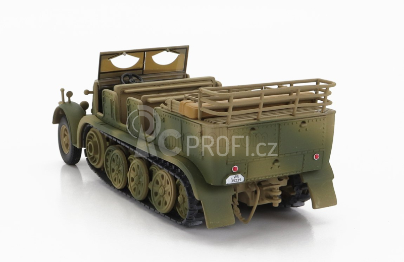 Corgi Tank Half Truck Krauss-maffei Cingolato 1942 1:50 Vojenská Kamufláž