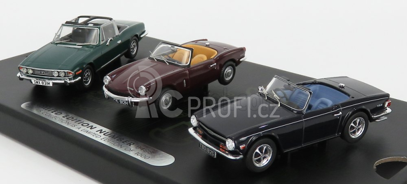 Corgi Triumph Set tří modelů 1:43