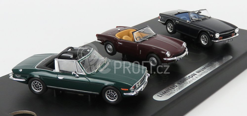 Corgi Triumph Set tří modelů 1:43