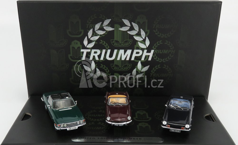 Corgi Triumph Set tří modelů 1:43