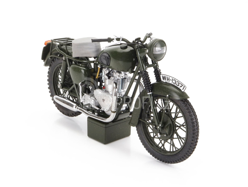 Corgi Triumph Tr6 1962 - Velký útěk - Steve Mcqueen 1:12, zelená