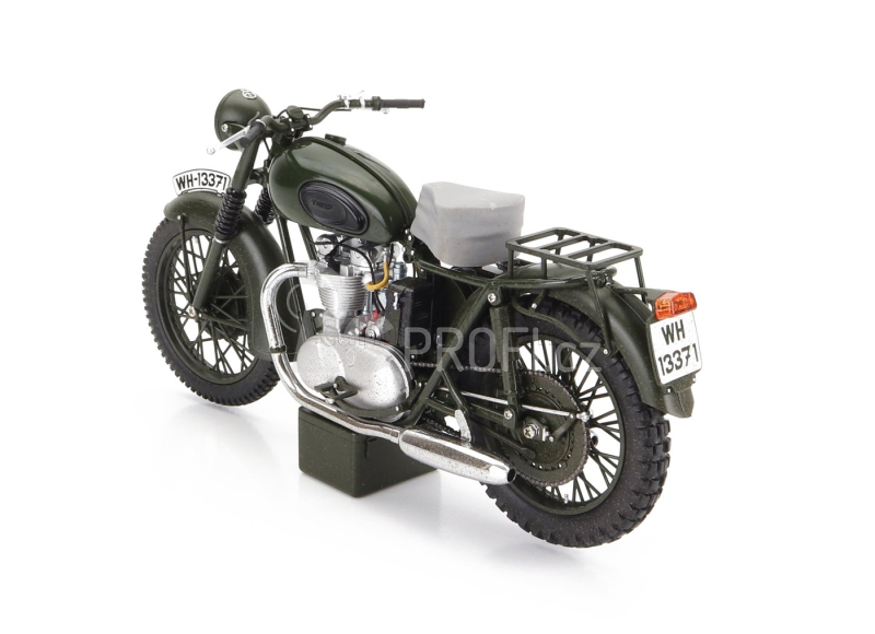 Corgi Triumph Tr6 1962 - Velký útěk - Steve Mcqueen 1:12, zelená