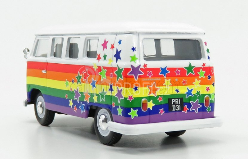 Corgi Volkswagen T1 Minibus Camper Van 1961 - Peace & Love 1:43 Různé