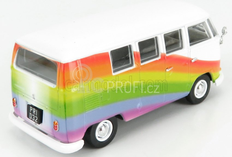 Corgi Volkswagen T1 Minibus Peace & Love Rainbows 1961 1:43 Různé