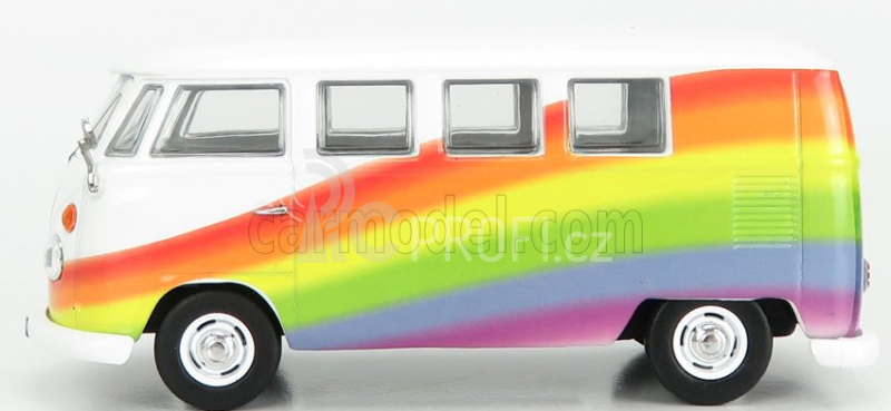 Corgi Volkswagen T1 Minibus Peace & Love Rainbows 1961 1:43 Různé