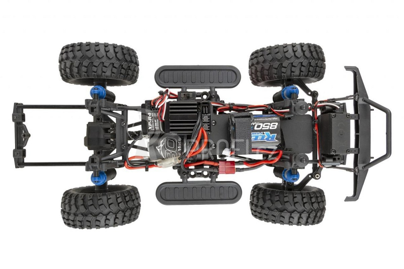 CR12 Tioga truck RTR, bílá karoserie