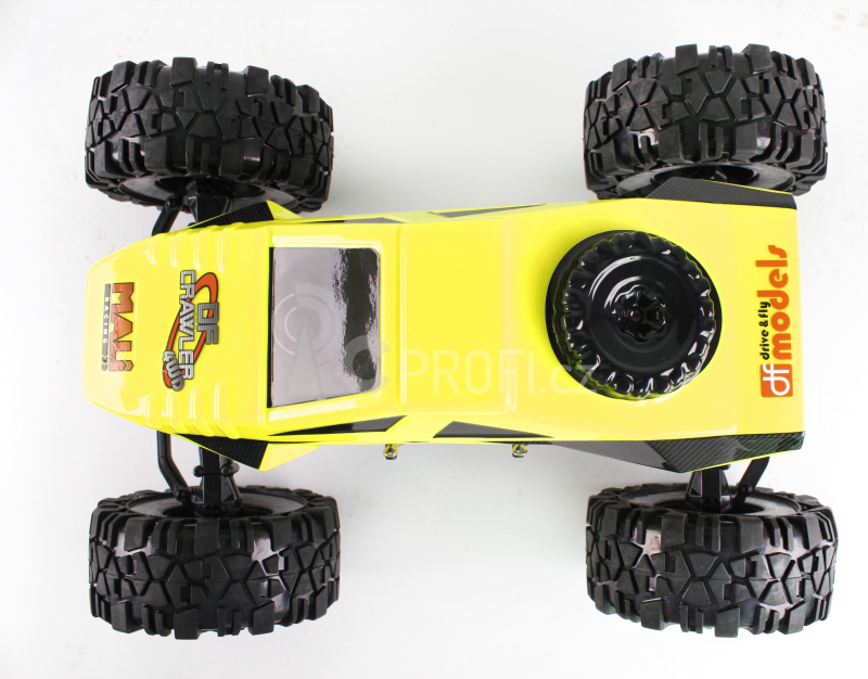 RC auto Crawler 4WD RTR, žlutá