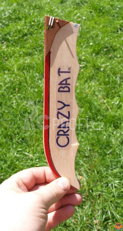 CRAZY BAT XL vystřelovací kluzák 410mm, Hiesb.