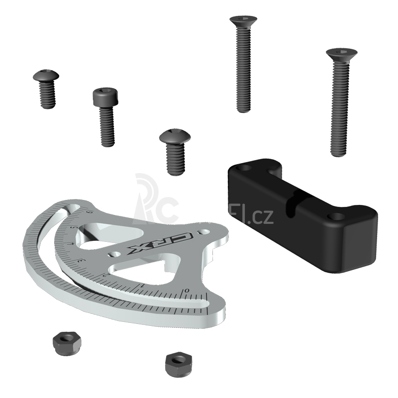 CRX šasi V2 stavebnice STEVENSON včetně karoserie a motoru (12.8 - 325mm)