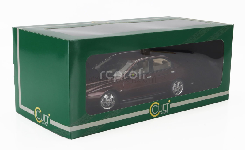 Cult-scale models Alfa romeo 166 3.0 V6 24v Super 1998 1:18 Red Met