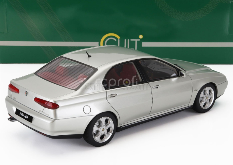 Cult-scale models Alfa romeo 166 3.0 V6 24v Super 1998 1:18 Silver