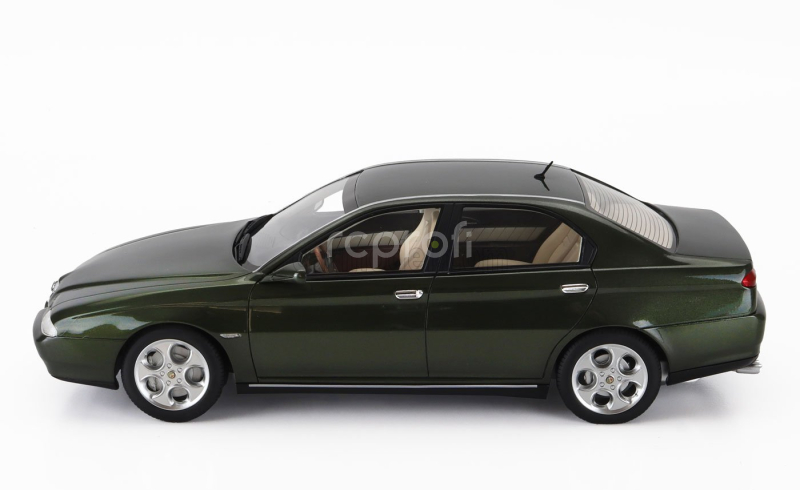Cult-scale models Alfa romeo 166 3.0 V6 24v Super 1998 1:18 Zelená