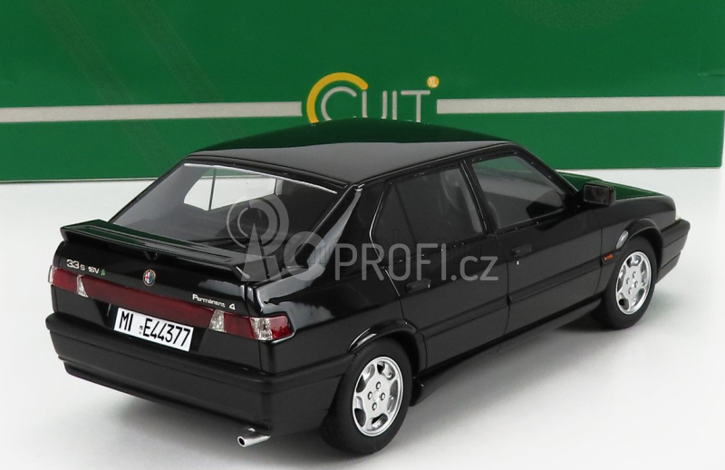 Cult-scale models Alfa romeo 33 S Qv Permanent 4 1991 1:18 Black