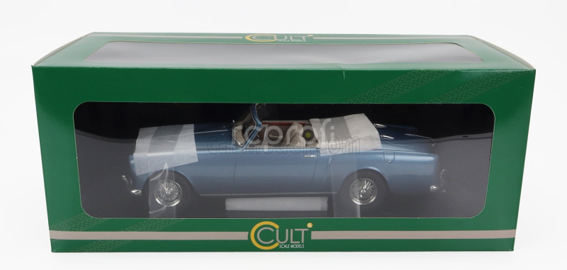 Cult-scale models Alvis Te21 Dhc Cabriolet Open 1963 1:18 Blue Met