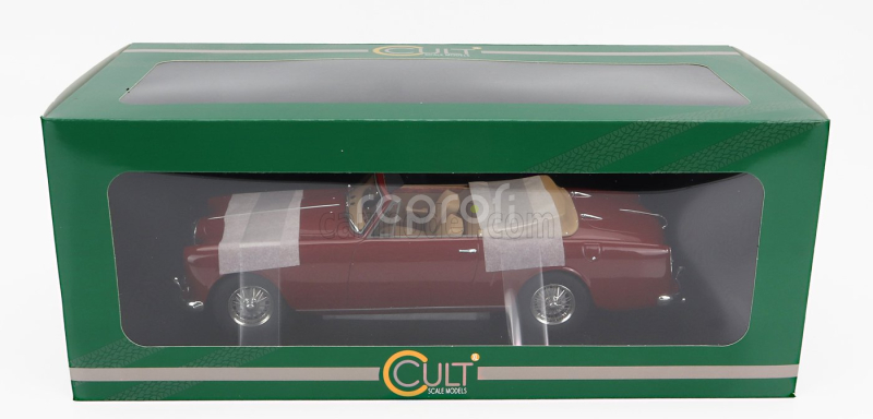 Cult-scale models Alvis Te21 Dhc Cabriolet Open 1963 1:18 Red