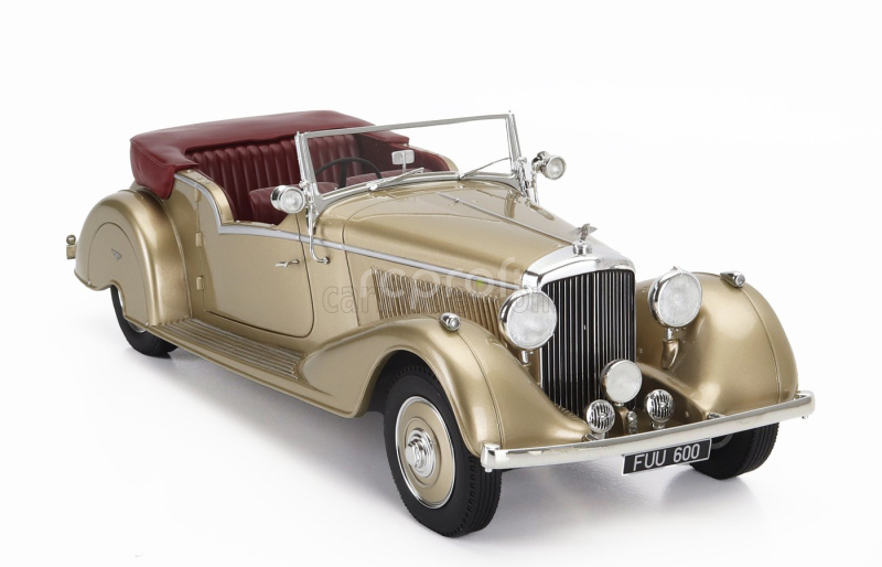 Cult-scale models Bentley 4.25l Vanden Plas Tourer Cabriolet Open 1938 1:18 Gold