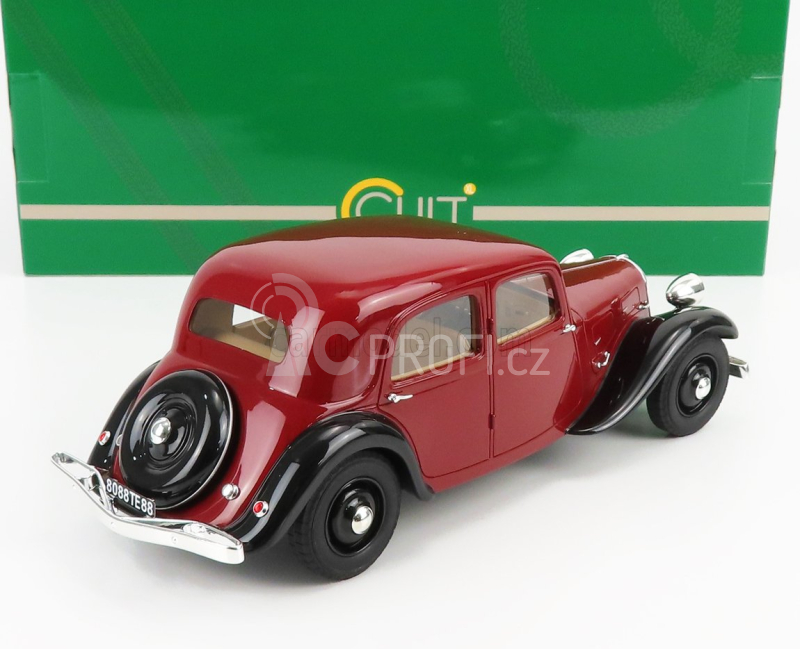 Cult-scale models Citroen Traction Avant 7cv 1934 1:18 Bordeaux Black