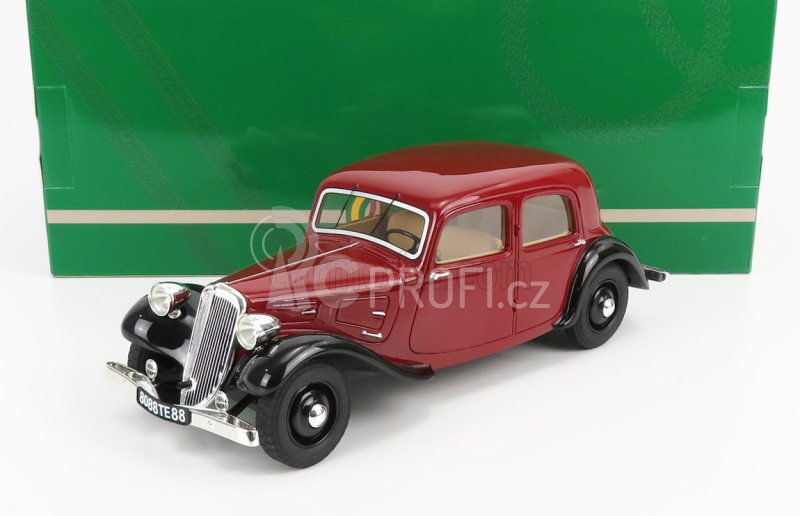 Cult-scale models Citroen Traction Avant 7cv 1934 1:18 Bordeaux Black