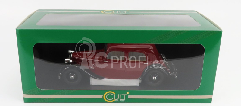 Cult-scale models Citroen Traction Avant 7cv 1934 1:18 Bordeaux Black