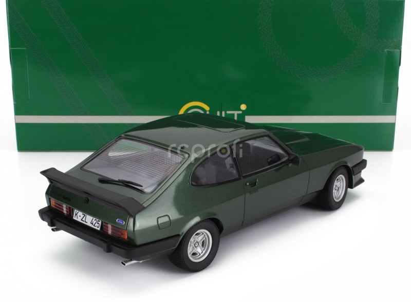 Cult-scale models Ford england Capri 2.8 Turbo 1981 1:18 Zelená