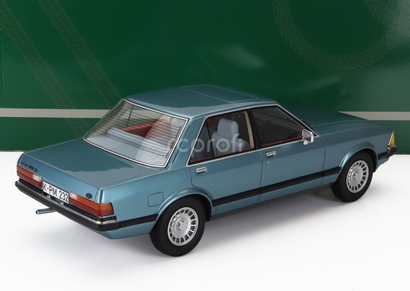 Cult-scale models Ford england Granada 2.8 Ghia Saloon 1978 1:18 Blue Met