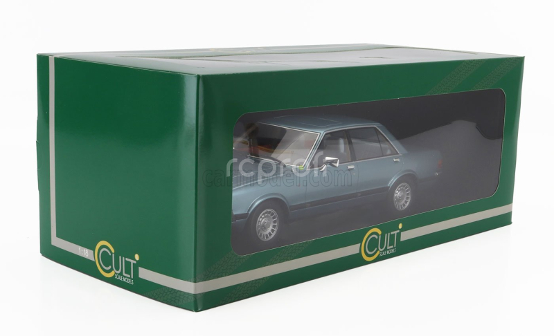 Cult-scale models Ford england Granada 2.8 Ghia Saloon 1978 1:18 Blue Met