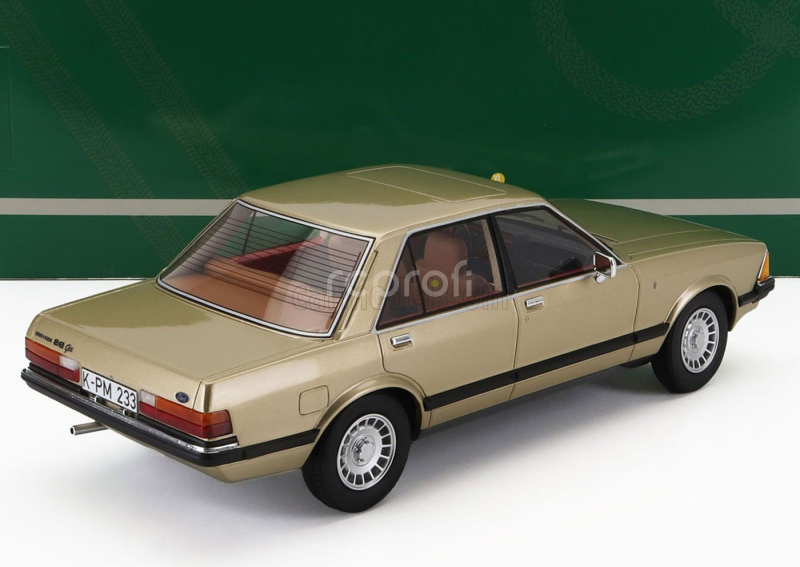 Cult-scale models Ford england Granada 2.8 Ghia Saloon 1978 1:18 Gold