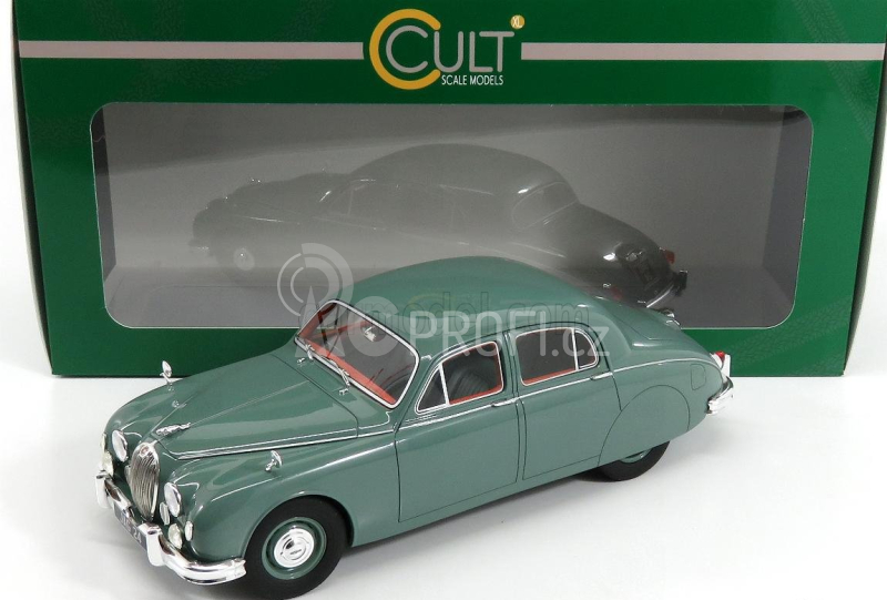 Cult-scale models Jaguar 2.4 Mki 1955 1:18 Zelená