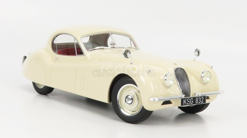 Cult-scale models Jaguar Xk120 Fhc 1951 1:18 Bílá