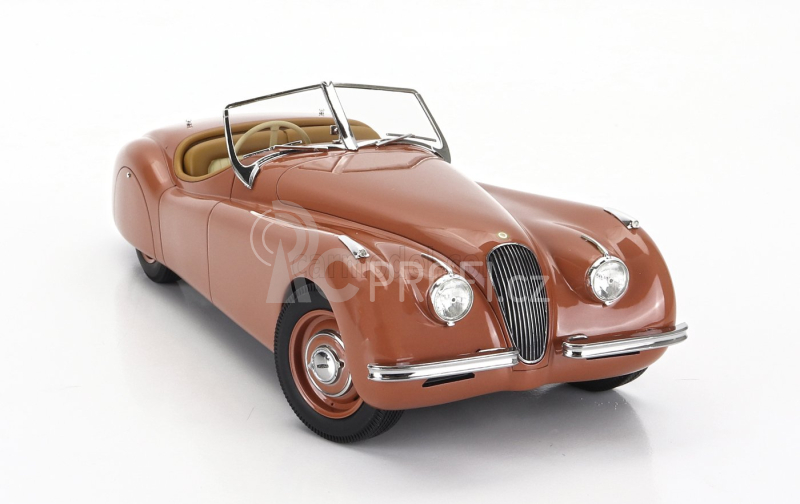 Cult-scale models Jaguar Xk120 Ots Spider Cabriolet Open 1948 1:18 Bronzová