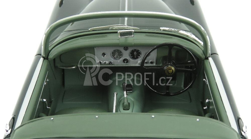 Cult-scale models Jaguar Xk150 Spider Open 1958 1:18 Britská Závodní Zelená
