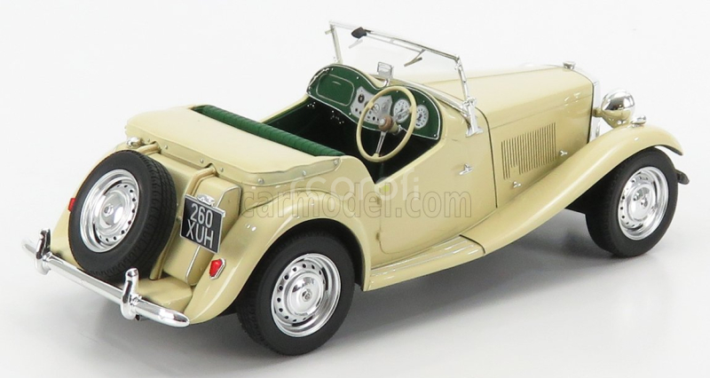 Cult-scale models MG Td Spider 1953 1:18 Cream