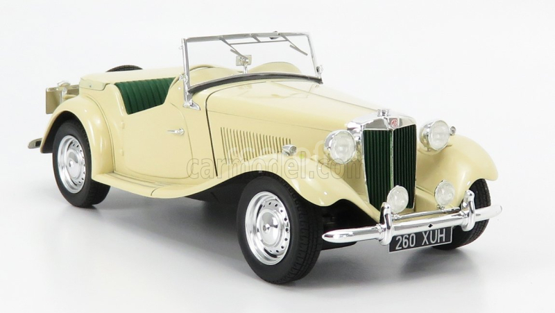Cult-scale models MG Td Spider 1953 1:18 Cream